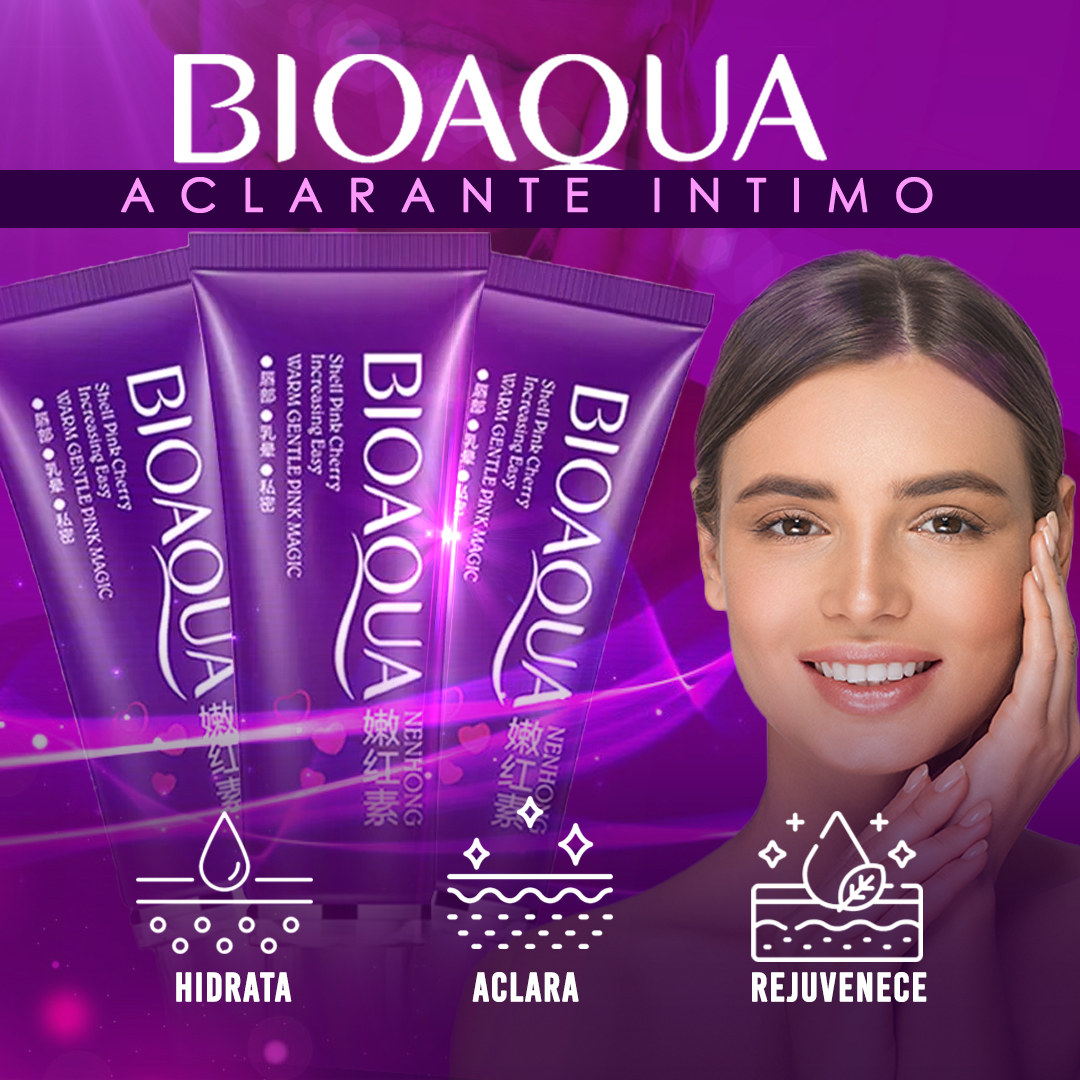 Crema Aclarante Zona Íntima BIOAQUA Pink| Despigmentante Íntimo