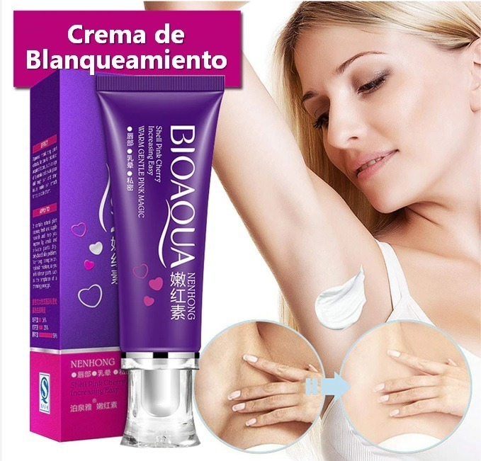 Crema Aclarante Zona Íntima BIOAQUA Pink| Despigmentante Íntimo