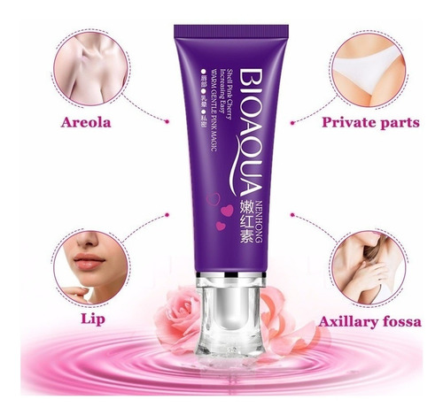 Crema Aclarante Zona Íntima BIOAQUA Pink| Despigmentante Íntimo