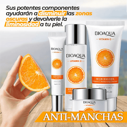 Kit x 5 Vitamina C | Tratamiento Facial Anti-Edad - BIOAQUA