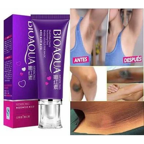 Crema Aclarante Zona Íntima BIOAQUA Pink| Despigmentante Íntimo